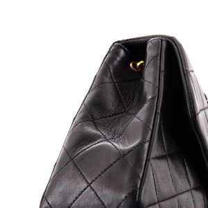 Vintage Square Classic Flap Bag Quilted Lambskin Small