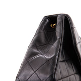 Vintage Square Classic Flap Bag Quilted Lambskin Small