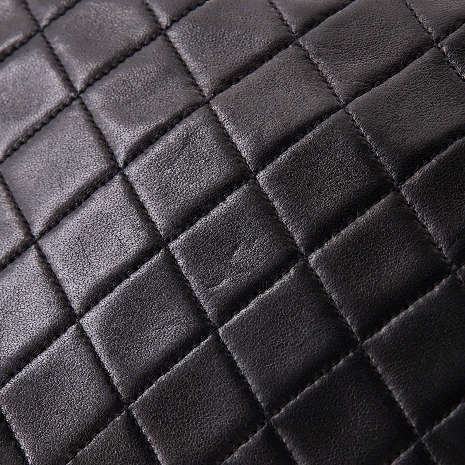 Vintage Square Classic Flap Bag Quilted Lambskin Small
