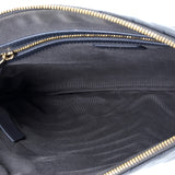 O Case Clutch Chevron Lambskin Medium