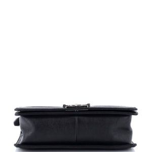 Boy Flap Bag Studded Quilted Distressed Calfskin Old Medium