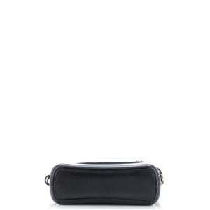 Paris-Hamburg Gabrielle Hobo Embroidered Wool and Calfskin Medium