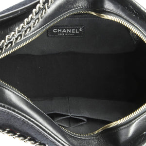 Paris-Hamburg Gabrielle Hobo Embroidered Wool and Calfskin Medium