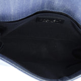 Boy Flap Bag Chevron Denim Old Medium