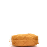 22 Chain Hobo Quilted Suede and Shearling Small
