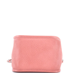 Mademoiselle Lock Accordion Shoulder Bag Leather Small