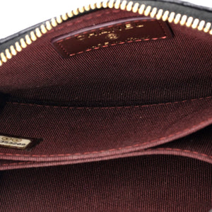CC Zip Coin Purse Quilted Lambskin Small