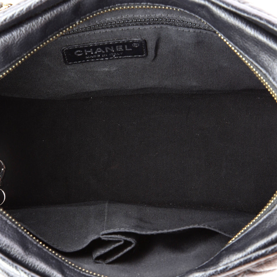 Gabrielle Hobo Quilted Goatskin and Patent Medium