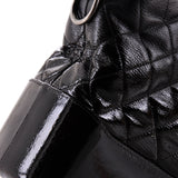 Gabrielle Hobo Quilted Goatskin and Patent Medium