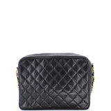 Vintage Front Pocket Camera Bag Quilted Caviar Medium