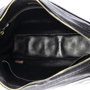 Vintage Front Pocket Camera Bag Quilted Caviar Medium