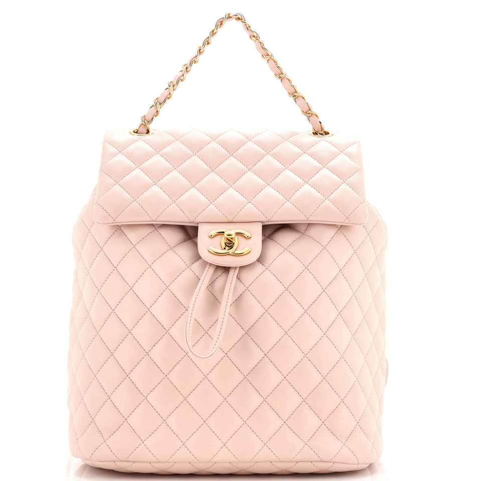 Urban Spirit Backpack Quilted Lambskin Large