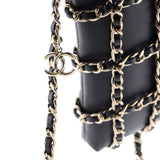 Tech Me Out Clutch With Chain Lambskin