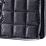 Chocolate Bar CC Flap Bag Quilted Leather East West