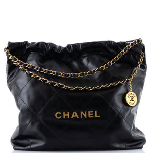 22 Chain Hobo Quilted Calfskin Medium