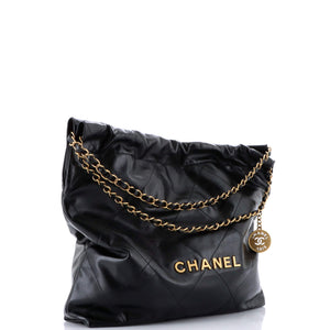 22 Chain Hobo Quilted Calfskin Medium