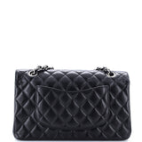 Classic Double Flap Bag Quilted Caviar Medium