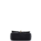 Classic Single Flap Top Handle Bag Quilted Lambskin Mini