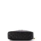 Vintage Camera Tassel Bag Quilted Leather Large