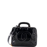 Vintage Timeless Zip Around Vanity Case Patent Small