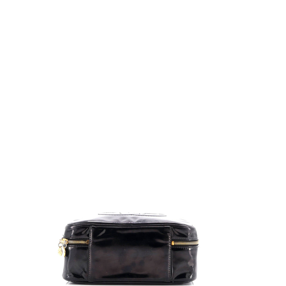 Vintage Timeless Zip Around Vanity Case Patent Small