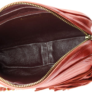 Vintage CC Tassel Camera Bag Lambskin Small