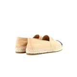 Women's CC Cap Toe Espadrilles Leather