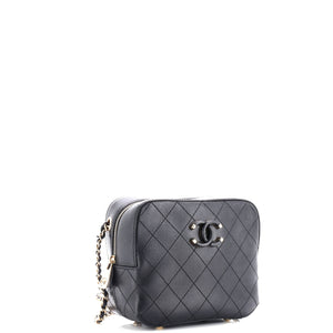Covered CC Camera Bag Stitched Calfskin