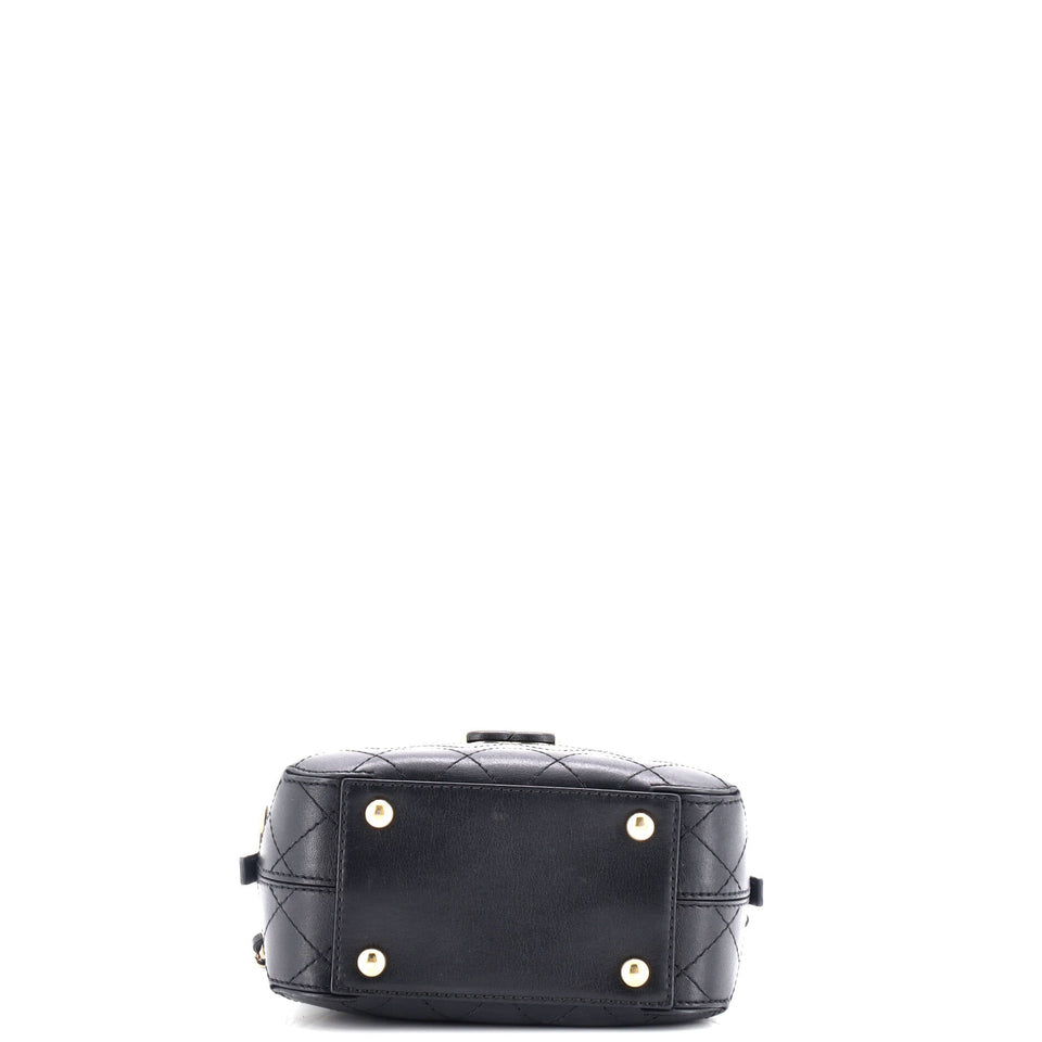 Covered CC Camera Bag Stitched Calfskin