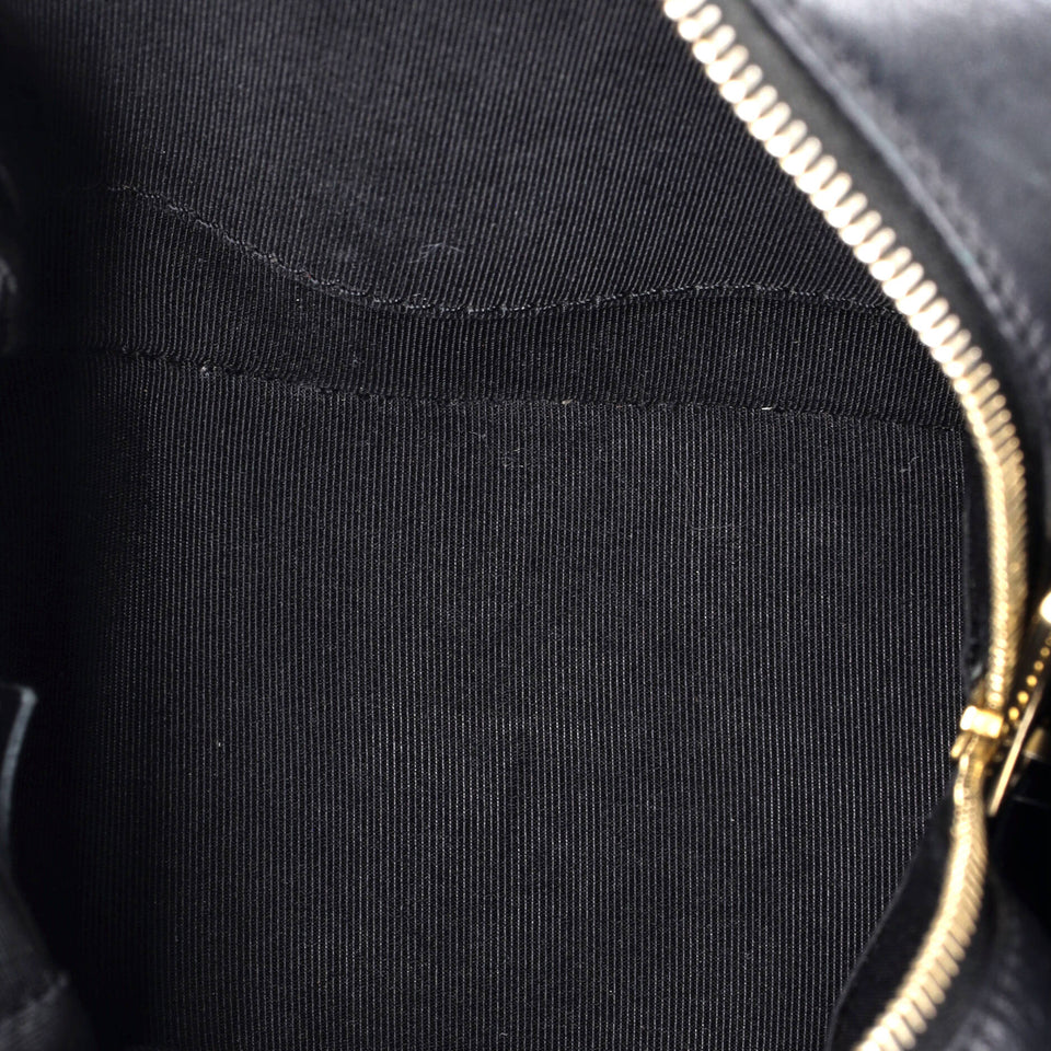 Covered CC Camera Bag Stitched Calfskin