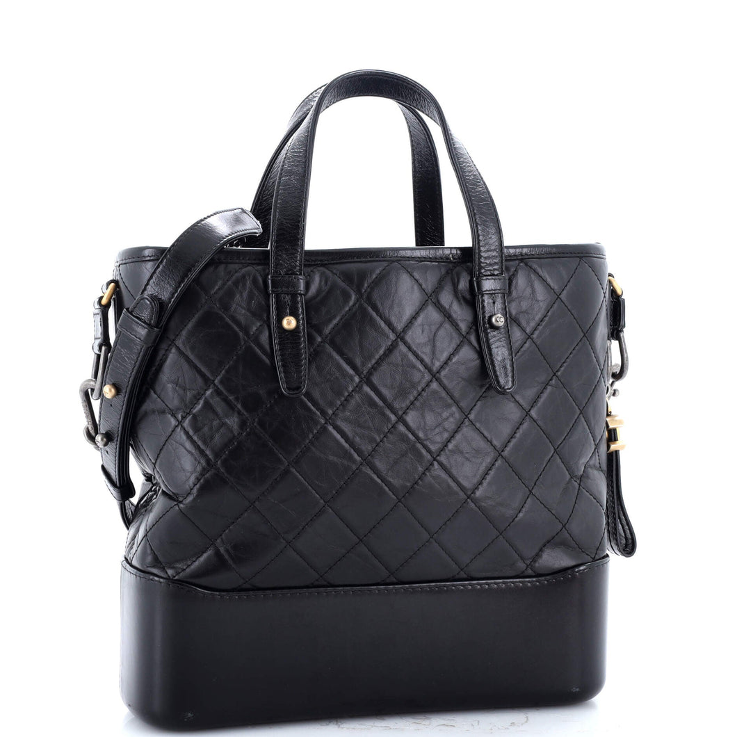Gabrielle Shopping Tote Quilted Calfskin Medium