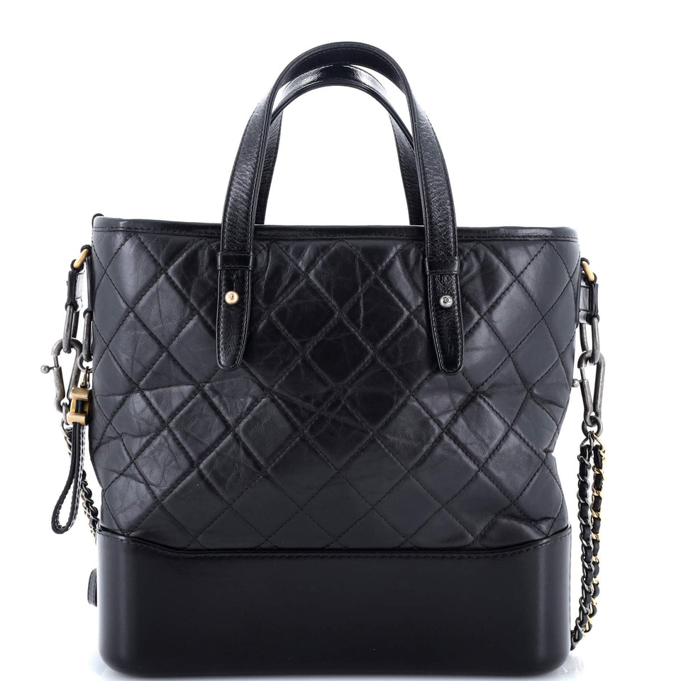 Gabrielle Shopping Tote Quilted Calfskin Medium