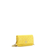 Wallet on Chain Quilted Glitter Fabric