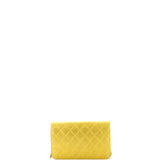 Wallet on Chain Quilted Glitter Fabric