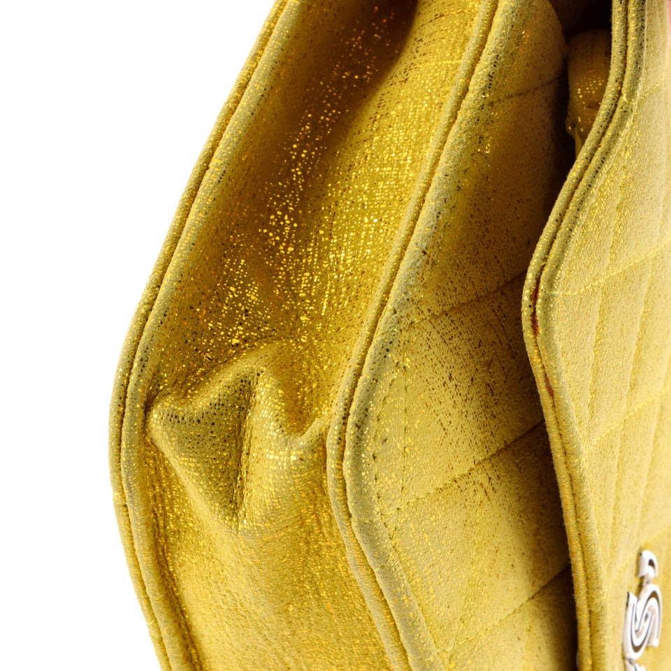 Wallet on Chain Quilted Glitter Fabric