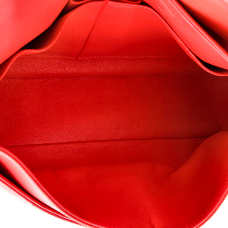 Classic Double Flap Bag Quilted Patent Medium