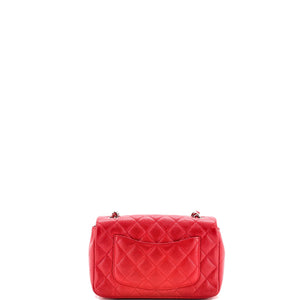 Classic Single Flap Bag Quilted Caviar Mini