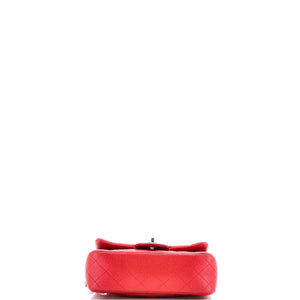 Classic Single Flap Bag Quilted Caviar Mini