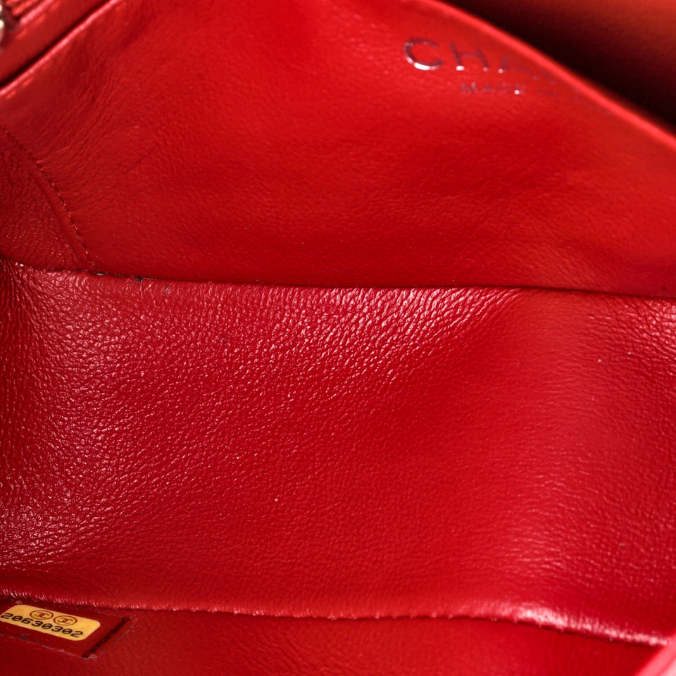 Classic Single Flap Bag Quilted Caviar Mini
