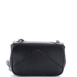 Macro Flap Bag Chevron Caviar Small