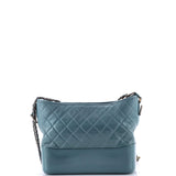 Gabrielle Hobo Quilted Goatskin and Patent Medium