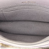 Business Affinity Flap Clutch with Chain Quilted Caviar