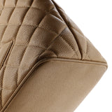 Medallion Tote Quilted Caviar