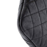 Boy O Case Clutch Quilted Lambskin with Chain Detail Large