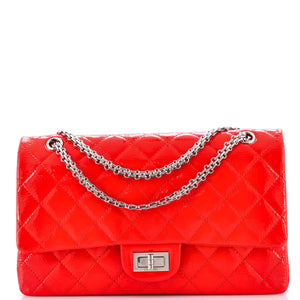 Reissue 2.55 Flap Bag Quilted Crinkled Patent 227