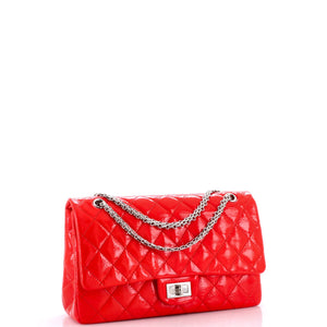 Reissue 2.55 Flap Bag Quilted Crinkled Patent 227