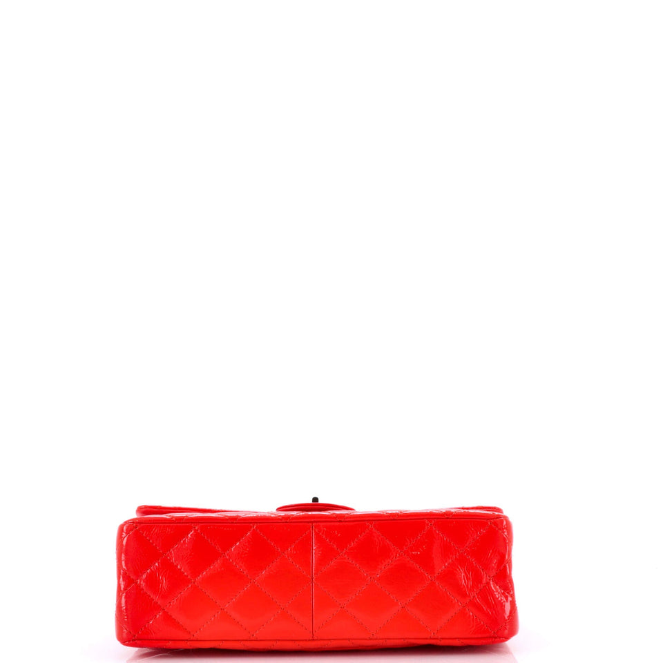 Reissue 2.55 Flap Bag Quilted Crinkled Patent 227