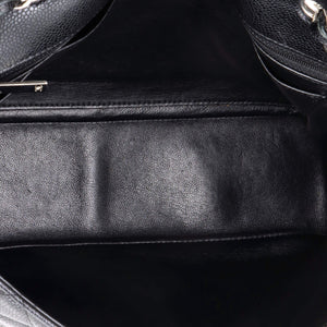 Classic Single Flap Bag Quilted Caviar Jumbo