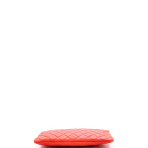 O Case Clutch Quilted Lambskin Medium