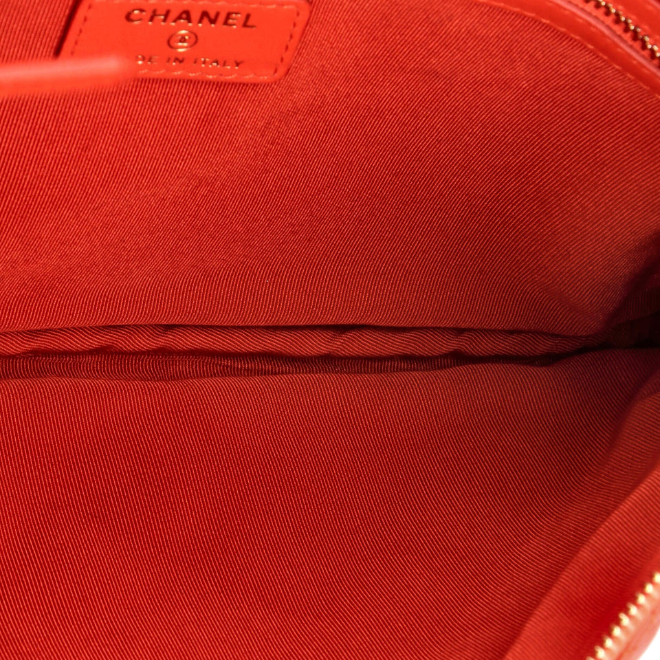 O Case Clutch Quilted Lambskin Medium